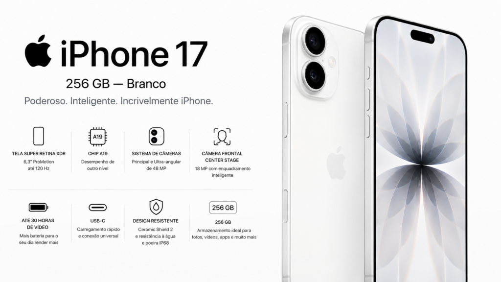 Review do Apple iPhone 17 de 256 GB