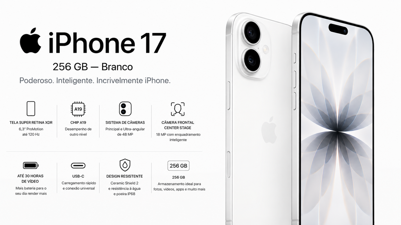 Review do Apple iPhone 17 de 256 GB
